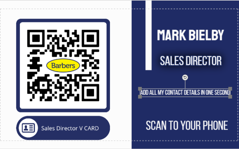 Smart business cards